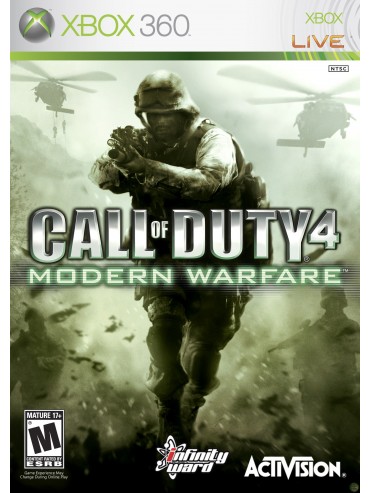 Call of Duty 4 Modern Warfare ANG (folia) Xbox360/ONE