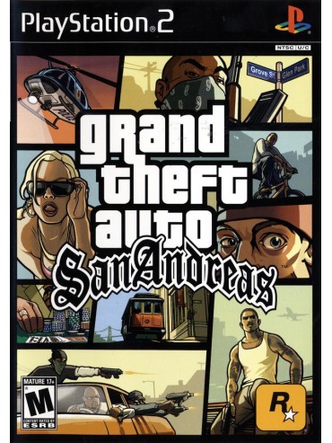 GTA Grand Theft Auto San Andreas ANG (używana) PS2