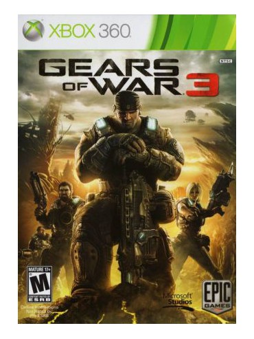 Gears of War 3 ANG (używana) STEELBOX