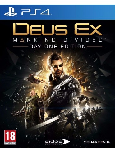 Deus Ex Rozłam Ludzkości PL (używana) PS4/PS5