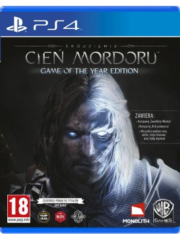 Śródziemie Cień Mordoru Game of the Year Edition PL (używana)