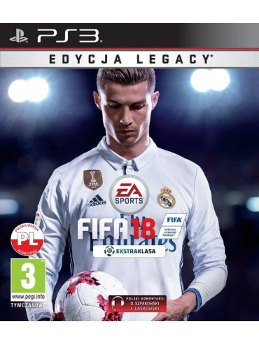 Fifa 18 PL (używana) PS3