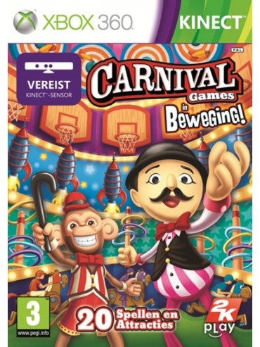 Carnival Games : In Action KINECT (używana)