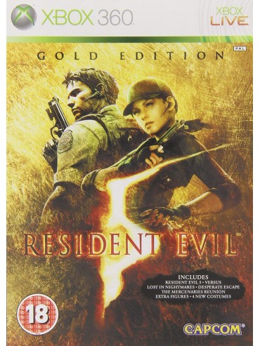 Resident Evil 5 : Gold Edition ANG (używana)