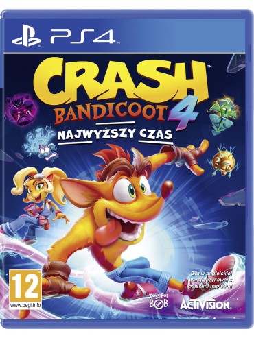 Crash Bandicoot 4 : Najwyższy czas PL (folia)