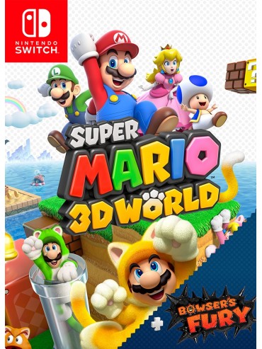 Super Mario 3D World + Bowser's Fury ANG (używana) SWITCH