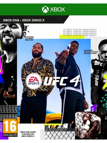 EA Sports UFC 4 PL (używana) XBOX ONE/SERIES X