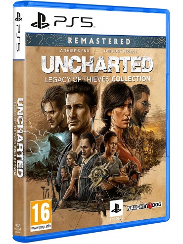 Uncharted: Kolekcja Dziedzictwo złodziei PL (używana) PS5