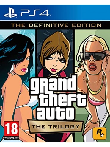 Grand Theft Auto: The Trilogy - The Definitive Edition PL (używana) PS4/PS5
