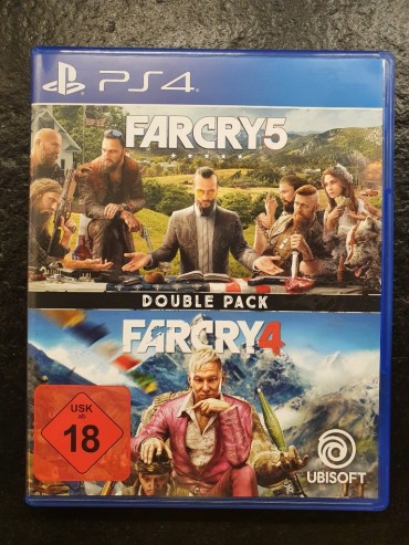 Far Cry 4 Far Cry 5 Double Pack PL (używana) PS4/PS5