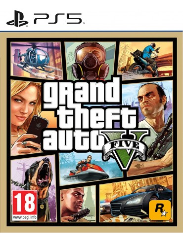 GTA V Grand Theft Auto V PL (+GTA Online) (folia) PS5