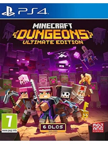 Minecraft Dungeons: Ultimate Edition PL (używana) PS4/PS5