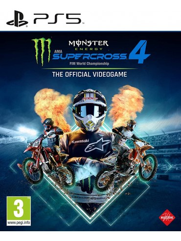 Monster Energy Supercross: The Official Videogame 4 ANG (folia) PS5
