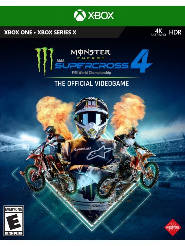 Monster Energy Supercross: The Official Videogame 4 ANG (folia)