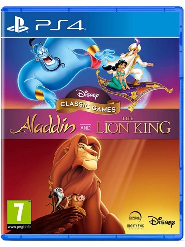 Disney Classic Games: Aladdin and The Lion King ANG (używana)