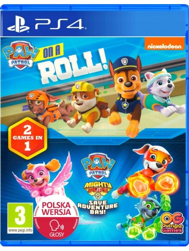 Psi patrol Rusza do akcji / Kosmopieski 2 w 1 PL (używana) PS4/PS5