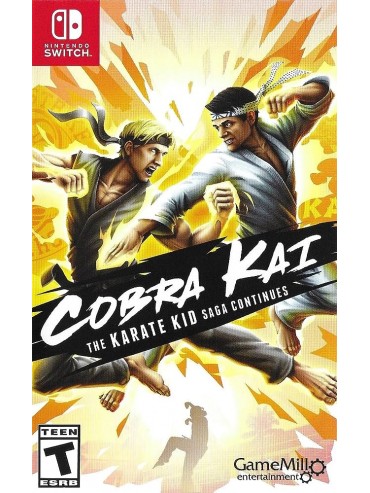 Cobra Kai: The Karate Kid Saga Continues ANG (używana) SWITCH