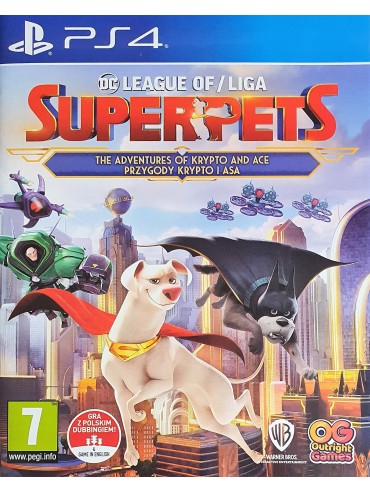 DC Liga Super-Pets: Przygody Krypto I Asa PL (folia) PS4/PS5