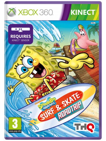 Spongebob Squarepants Surf & Skate Roadtrip KINECT ANG (używana) XBOX360