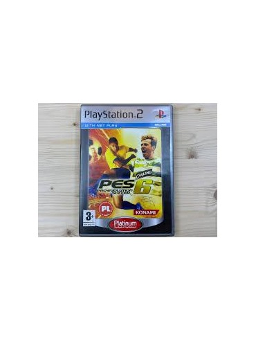 Pro Evolution Soccer 6 PL (używana) PS2