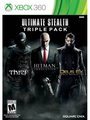 Ultimate Stealth Triple Pack: Deus Ex, Thief, Hitman (używana) XBOX360
