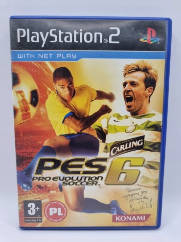 Pro Evolution Soccer 6 PL (używana) PS2
