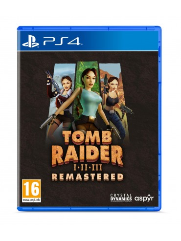 Tomb Raider I-II-III Remastered PL (używana) PS4/PS5