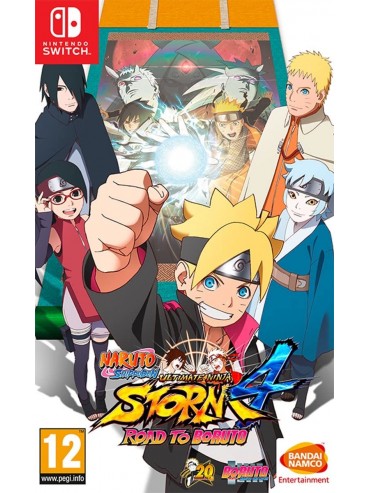 Naruto Shippuden Ultimate Ninja Storm 4 - Road to Boruto PL (używana) SWITCH