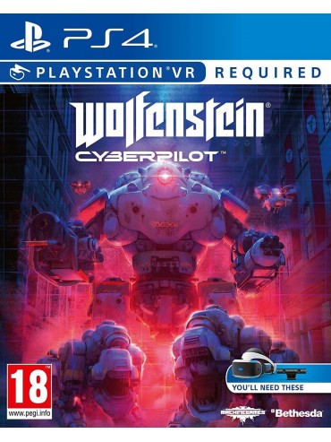 Wolfenstein Cyberpilot PL VR (używana) PS4