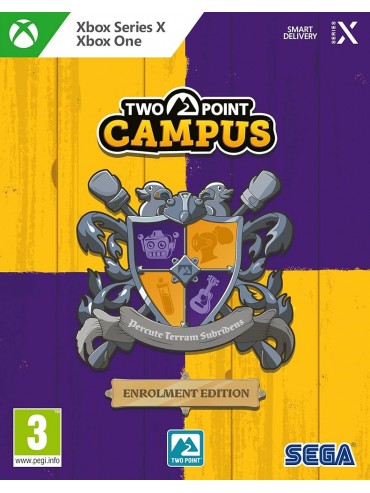 Two Point Campus Enrolment Edition PL (używana) XBOX ONE/SERIES X