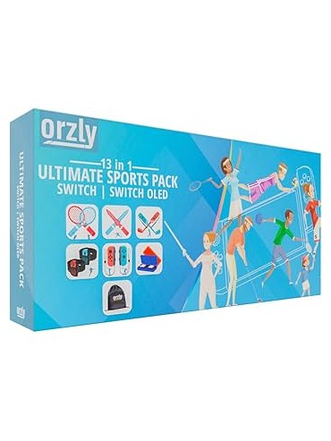 Orzly 13w1 Akcesoria do Nintendo Switch Ultimate Sports Pack