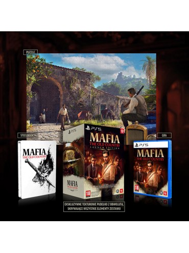 Mafia The Old Country Launch Steelbook Edition PL (używana) PS5