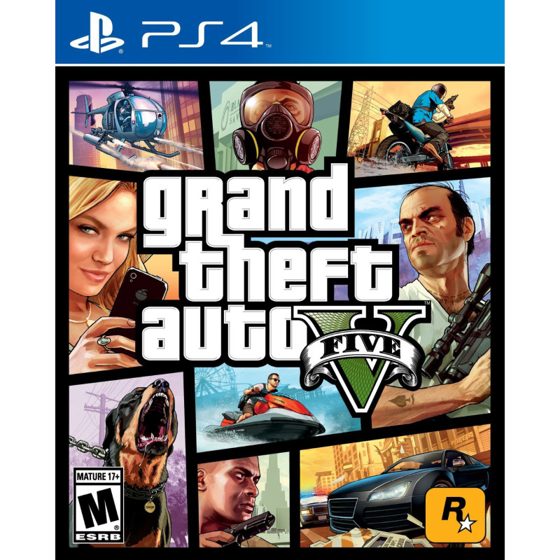 GTA V Grand Theft Auto V PL (+GTA Online) (używana) PS4/PS5