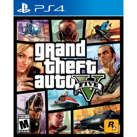 GTA V Grand Theft Auto V PL (+GTA Online) (używana) PS4/PS5