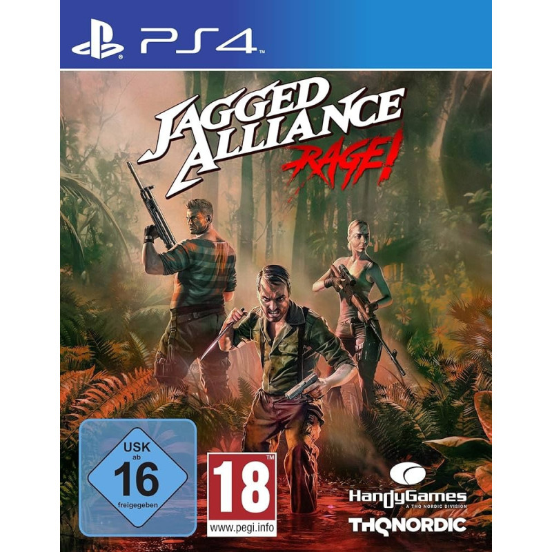Jagged Alliance: Rage! PL (folia) PS4