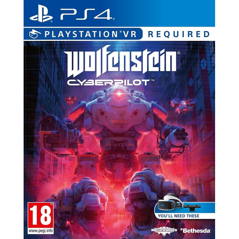 Wolfenstein Cyberpilot PL VR (używana) PS4
