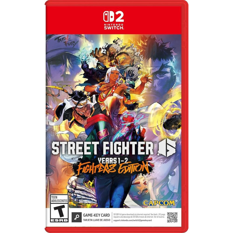 STREET FIGHTER 6 YEARS 1-2 FIGHTERS EDITION (folia) SWITCH 2