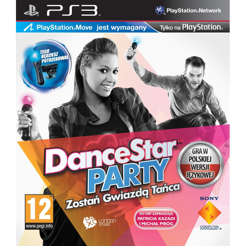DanceStar Party : Zostań Gwiazdą Tańca PL MOVE (używana) PS3