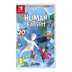 Human: Fall Flat + ekskluzywne naklejki ANG (używana) SWITCH
