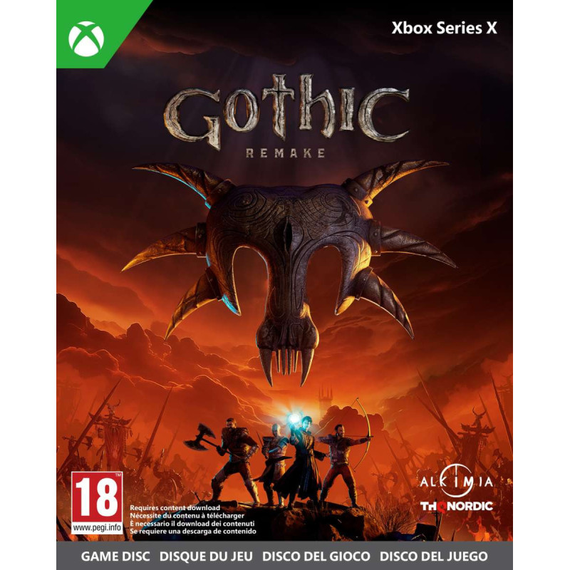 Gothic Remake PL (folia) XBOX SERIES X Premiera: 5.06.2026