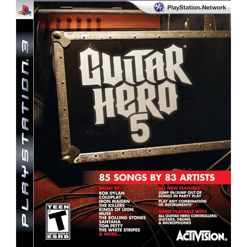 Guitar hero 5 ANG (używana) PS3