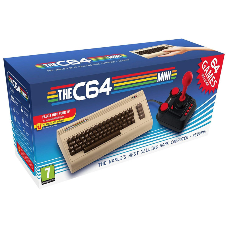 The C64 COMMODORE Mini Computer 64 Games NOWA