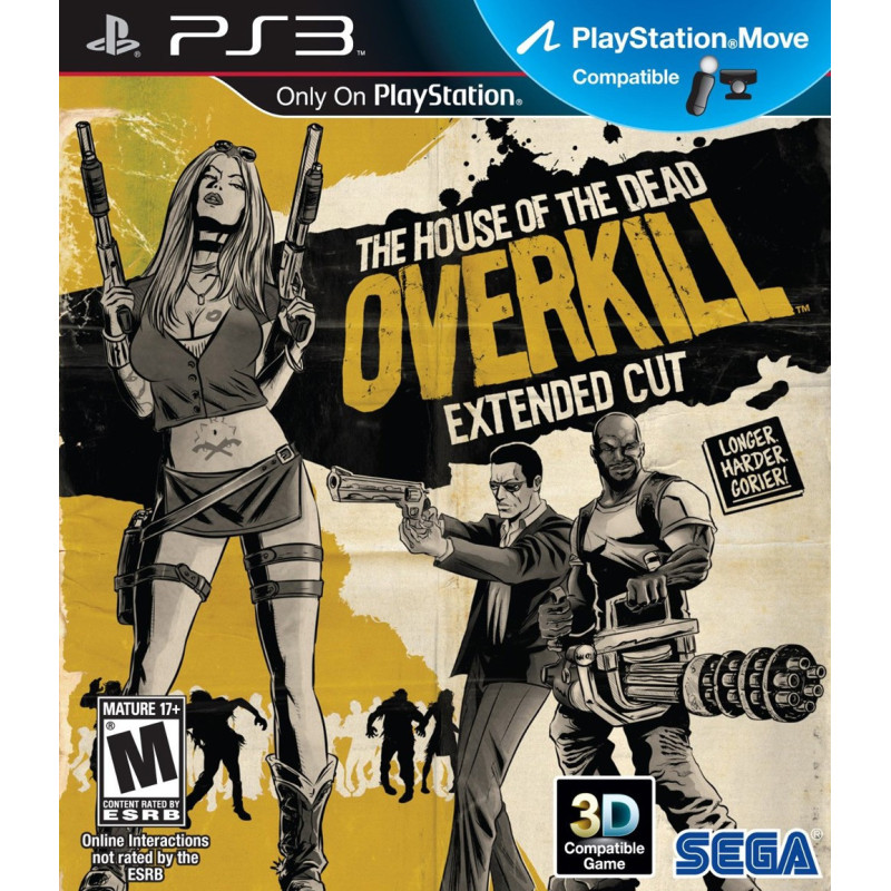 The House of the Dead: Overkill - Extended Cut ANG (używana) PS3
