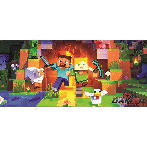 Kubek gracza z kolorowym wnętrzem - różne wzory (nowy)