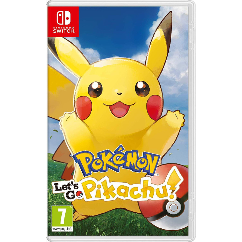 Pokémon: Let's Go, Pikachu ANG (używana) SWITCH