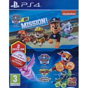 PSI PATROL: 2 gry w 1 PL (używana) PS4