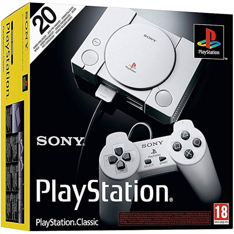 Konsola PlayStation Classic SONY 20 gier