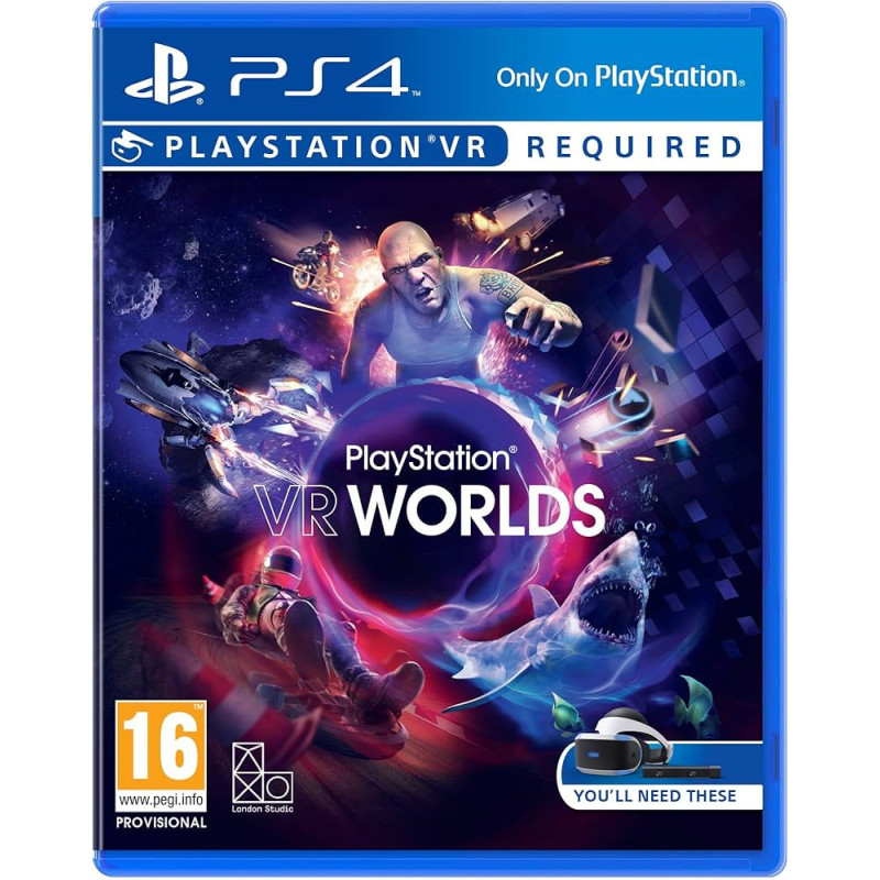 PlayStation VR Worlds PL VR (używana) PS4