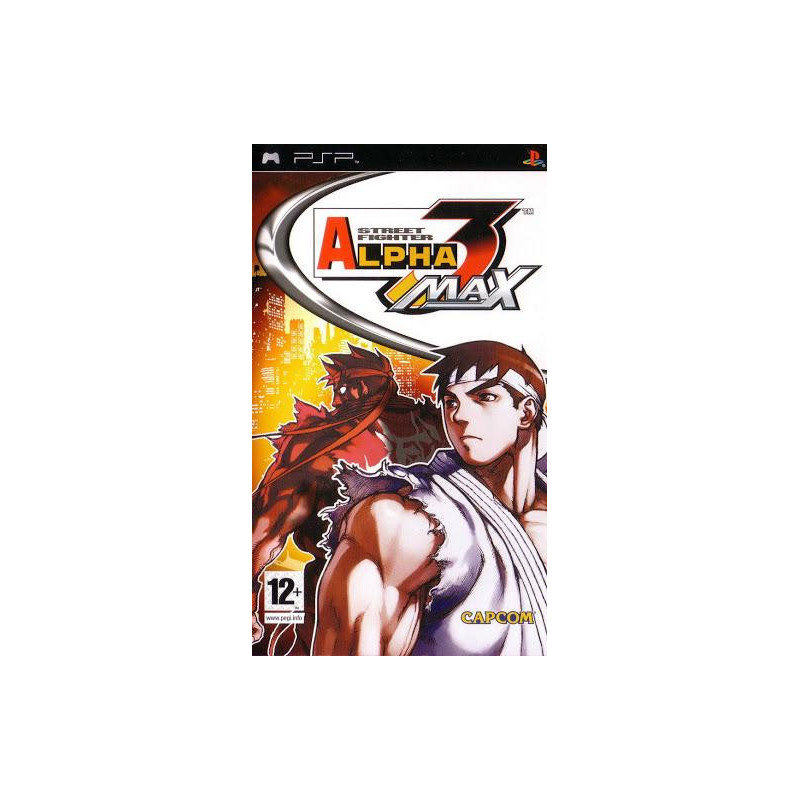 Street Fighter Alpha 3 MAX ANG (używana) PSP