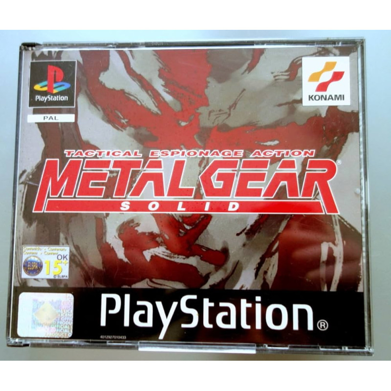 Metal Gear Solid ANG (używana) PSX
